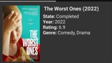 the worst one 2022 by eugene