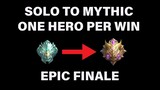 Solo To Mythic Challenge: One Hero Per Win - High WR (Epic Finale) | MLBB