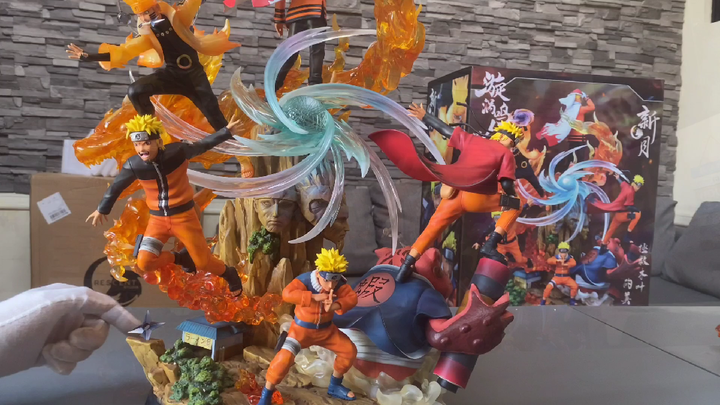 unboxing life of Naruto by cresent studio