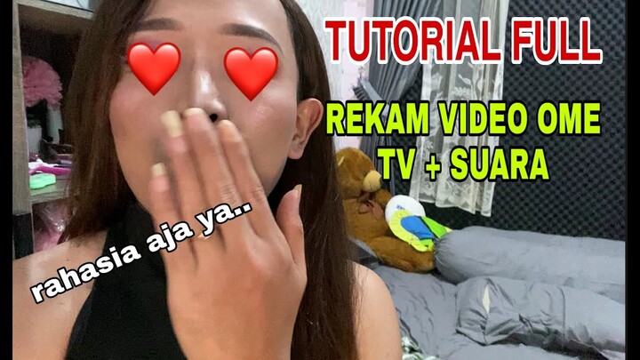FULL!!! CARA MEREKAM VIDEO CALL PRANK DI OME TV BIAR ADA SUARANYA