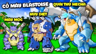 TIẾN HÓA POKEMON HỦY DIỆT BLASTOISE HỆ NƯỚC THÀNH DẠNG MECHA ROBOT MẠNH NHẤT TRONG PIXEL ANGRYPETS