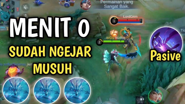 MENIT 0 SUDAH NGEJAR MUSUH , PASIVE PALING OP !