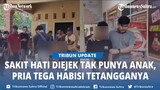 Viral Pria Bunuh Tetangga di Lampung, Gara gara Kesal Diejek Mandul Tak Kunjung Punya Anak