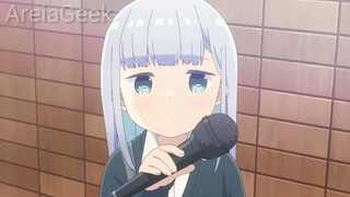 Aharen mandando rap sobre sua prova pro raidou- ( aharen san wa hakarenai )