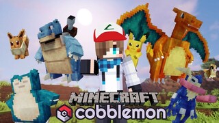 จะเป็นอย่างไร? เมื่อมี "ม๊อดโปเกม่อนใหม่สุดเจ๋ง" ใน Minecraft!? (Cobblemon) | Minecraft รีวิว Mod