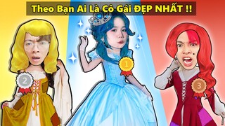 Theo Bạn Ai Là Cô Gái Xinh Đẹp Nhất !! Mèo Simmy Thi Sắc Đẹp Với CÔ GÁI XẤU TÍNH Trong Roblox