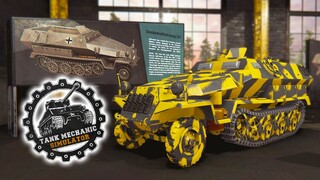 Designing the Museum With the Finest Renovated Tanks : Tank Mechanic Simulator Gameplay