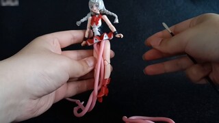 【Machine Girl Accessories】Little Red Riding Hood vs. Tentacle Monsters and Gashapon Scenery Introduc