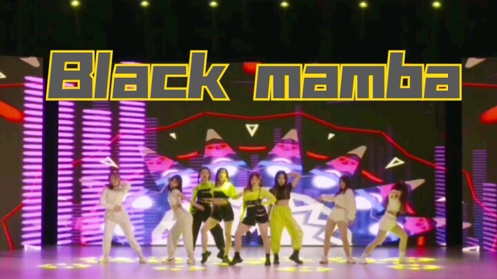 【Black Mamba】99% accuracy, complete with backup dancers! Stage performance and live cover dance at t