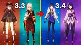 The Rerun Characters in 3.2 - 3.3 - 3.4