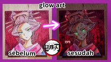 glow art daki, speed paint