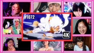 ❤️✨ Girls Reaction One Piece Episode 1072 Reaction Mashup | One Piece Latest Episode Reaction Mashup