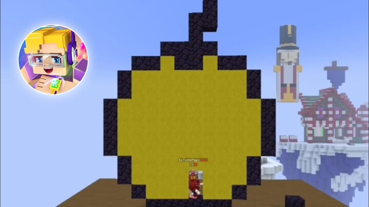 Building Golden Apple in bedwars 🍎😋🍊 (Blockman Go)