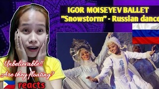Russian Dance - Igor Moiseyev Ballet ( Snowstorm) Winter Fantasy || Reaction 🇵🇭