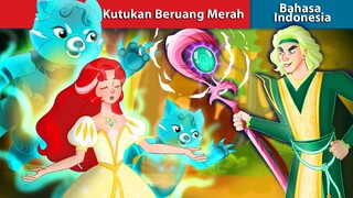 Kutukan Beruang Merah 🐻 Dongeng Bahasa Indonesia 🌜 WOA - Indonesian Fairy Tales