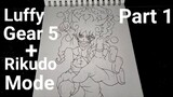 Gambar Luffy Gear 5 + Rikudo Mode [ Part 1 ]
