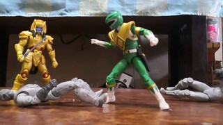 Power ranger stop motion