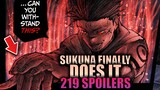 SUKUNA FINALLY DOES IT / Jujutsu Kaisen Chapter 219 Spoilers