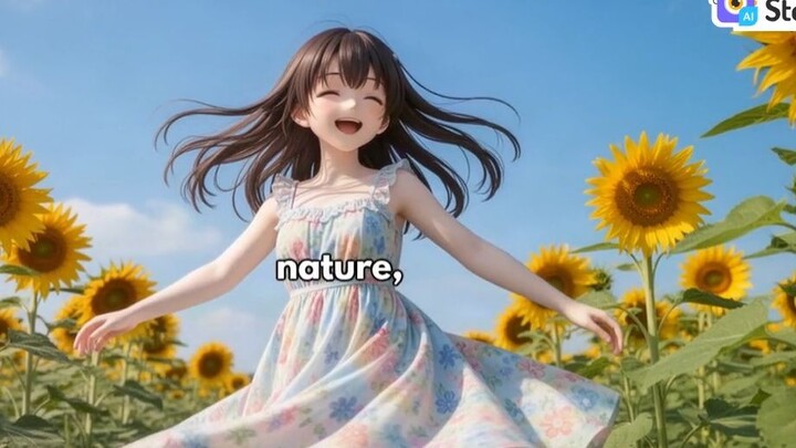 Chasing Sunflowers 🌻 | Aesthetic Anime Vibe [Lo-Fi / Chill]