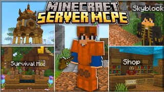 (SERVER BUATAN INDONESIA DI MCPE) Rekomendasi Server Survival Terbaik Untuk MCPE/MCBE Terbaru 1.20+