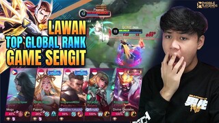 LANCELOT JEJE LAWAN GLOBAL RANK LAGI! GAME SENGIT DIJAMIN SERU - Mobile Legends