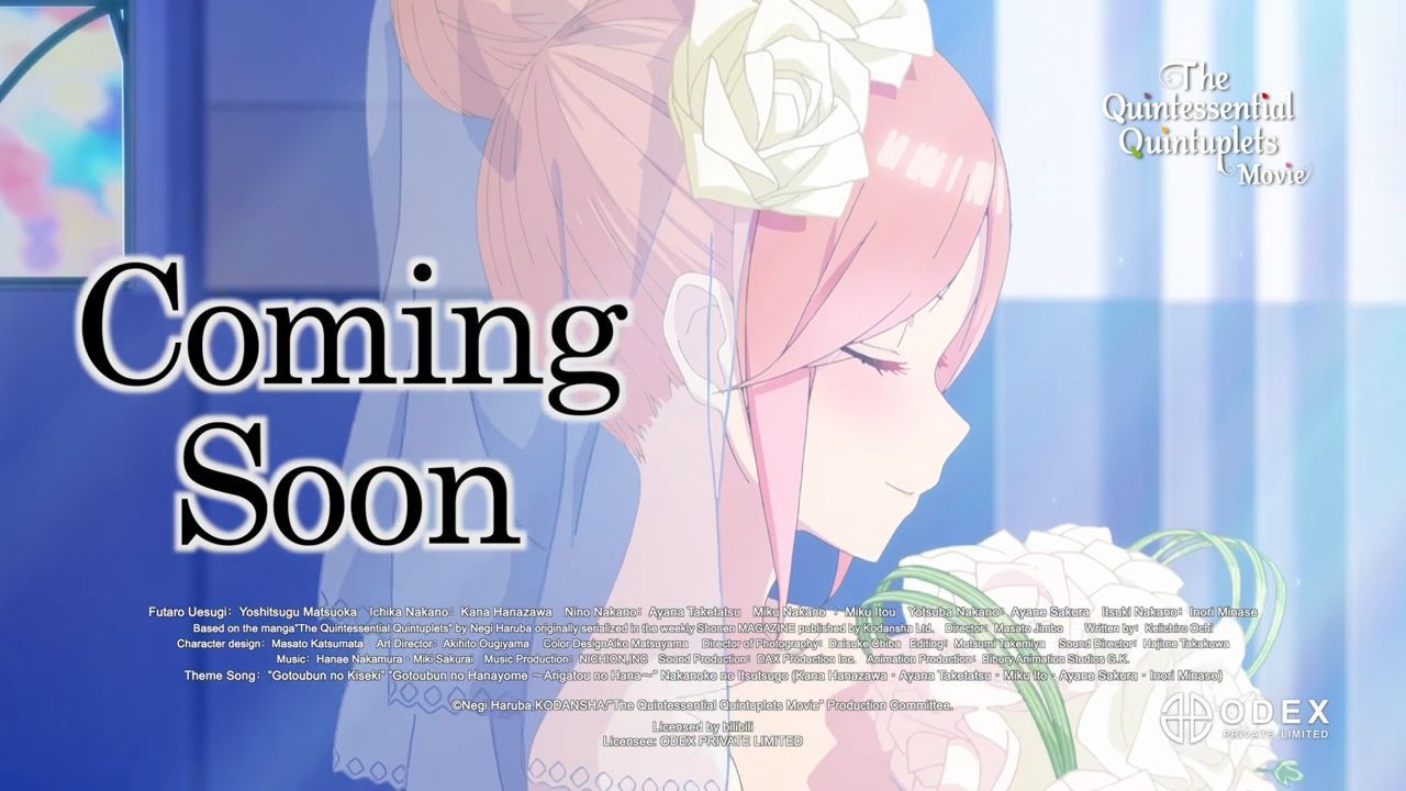 Quintessential quintuplets Season 3 2023 - BiliBili