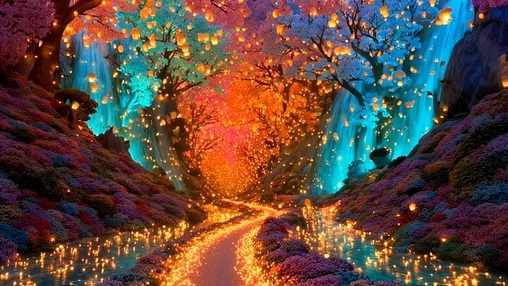 Want to ride bicycle here? Away from Noise of the world?❤️ Created using