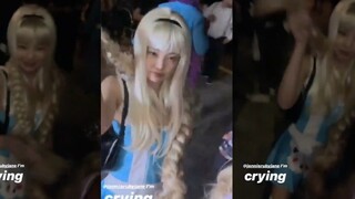 jennie参加A妹万圣节派对，造型曝光，这样的妮妮好可