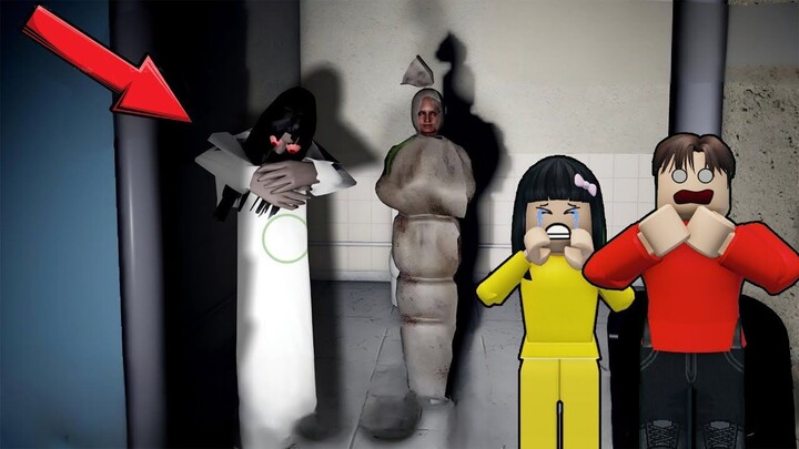Yuta, Mio Dan Baby Celine Dikejar Hantu Pocong Kuntilanak Di Rumah Angker  ROBLO