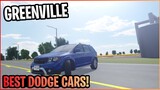 BEST DODGE CARS! || Greenville ROBLOX