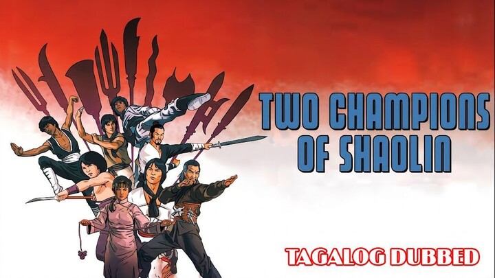 TWO CHAMPIONS OF SHAOLIN ⚜️ TAGALOG DUBBED ⚜️ FULL MOVIE ⚜️ RITCHE DTV