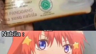 Roti Panggang Rasa Susu Nabila😋