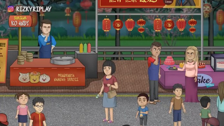 Vampir China Imlek'an 1 – Usaha Rugi, Bangkitin Jiangshi #HORORKOMEDI | Kartun Hantu Lucu