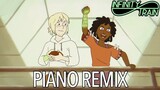 INFINITY TRAIN - Grace & Simon | EMOTIONAL PIANO REMIX