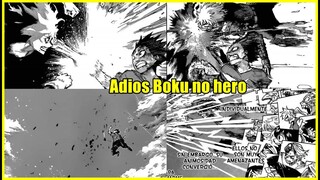 EL FINAL DE BOKU NO HERO ACADEMIA