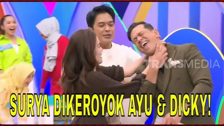 GAMES YANG BIKIN PERPECAHAN AYU TING TING VS DICKY VS HESTI! - ARISAN BEST MOMENT (17 - 05 - 26) (YT