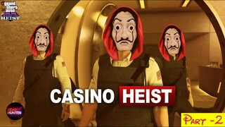 MONEY HEIST || GTA V CASINO HEIST IN HINDI FUNNY GAMEPLAY #2