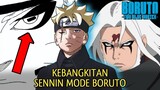 KEBANGKITAN BORUTO SENNIN MODE - REVIEW BORUTO TWO BLUE VORTEX CHAPTER 3 PART 4