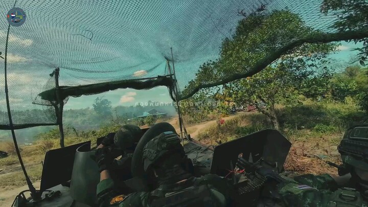 กองพันทหารม้าที่ 13 เข้ายึดพื้นที่ช่องอานม้า อ.นํ้ายืนจ.อุบลราชธานี วันที่ 16/12/68 ที่ผ่านมา