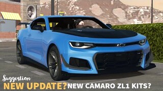 New Camaro ZL1 bodykits in Car Parking Multiplayer New update? what if?