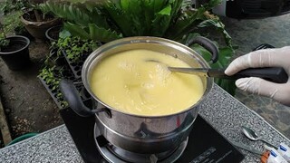 น้ำข้าวโพด (สูตร 2) สูตรทำขาย ดื่มได้ทั้งร้อนและเย็น