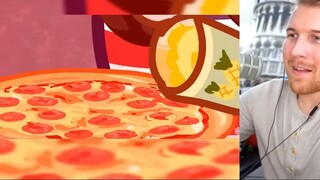 Reaksi Drew Durnil terhadap animasi Cat God: Menari dengan Italia