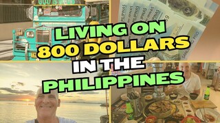 Living on 800 dollars a month in the Philippines