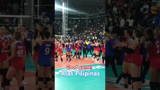 ALAS PILIPINAS WITH COACH DE BRITO AFTER MATCH AGAINST KAZAKHSTAN | AVC CUP CHALLENGE 2024 #FYP