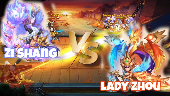 Zi Shang Vs Lady Zhou, Who Win ? 😆