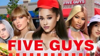 全明星Five Guys快餐店