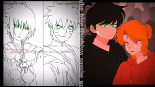 Join the trend – Collab with my assistant on my main Sasuke insta acc||Digital Art.