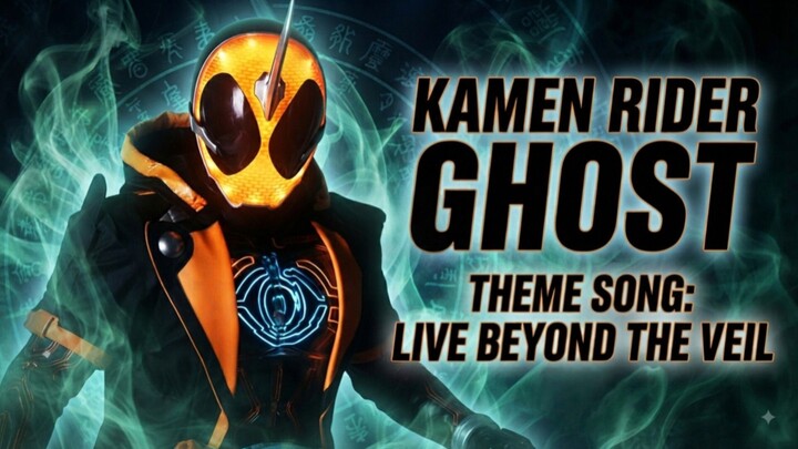 Kamen Rider Ghost Theme Song | LIVE BEYOND THE VEIL | Original Fan-Made Theme 👻🔥