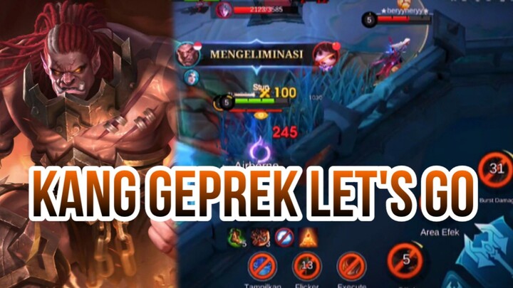 KANG GEPREK LET'S GO