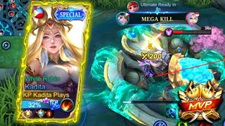 KADITA EXECUTE GODS ANIMAL! 😂 | KADITA BEST BUILD 2022 | TOP GLOBAL KADITA GAMEPLAY